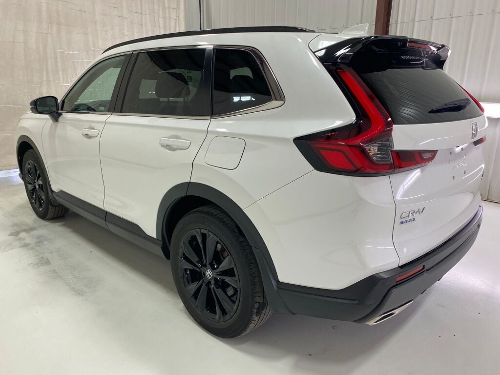 2024 Honda CR-V Hybrid Sport Touring Platinum White Pearl at Spitzer Acura