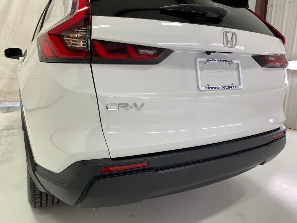 2024 Honda CR-V EX White at Spitzer Acura