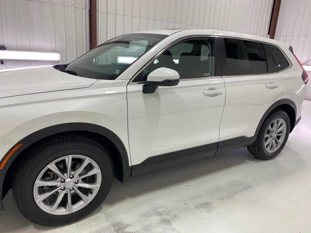 2024 Honda CR-V EX White at Spitzer Acura
