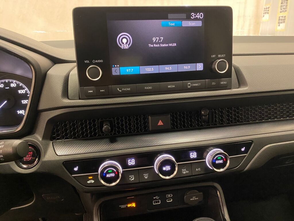 2024 Honda CR-V EX White at Spitzer Acura