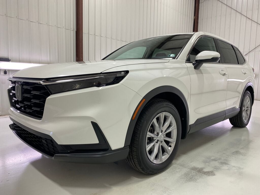 2024 Honda CR-V EX White at Spitzer Acura