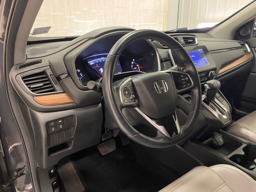 2018 Honda CR-V Touring Gunmetal Metallic at Rafferty Subaru