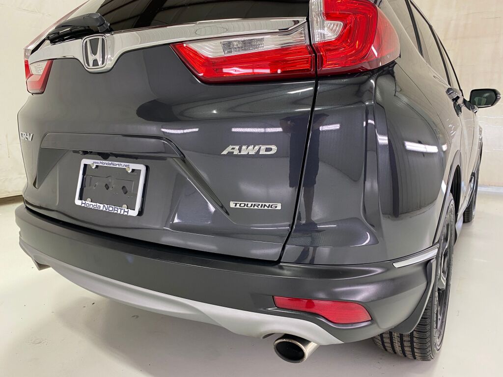2018 Honda CR-V Touring Gunmetal Metallic at Rafferty Subaru