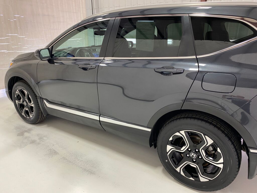 2018 Honda CR-V Touring Gunmetal Metallic at Rafferty Subaru