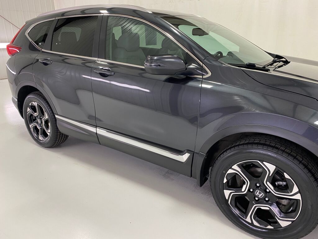 2018 Honda CR-V Touring Gunmetal Metallic at Rafferty Subaru