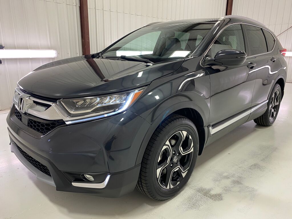 2018 Honda CR-V Touring Gunmetal Metallic at Rafferty Subaru