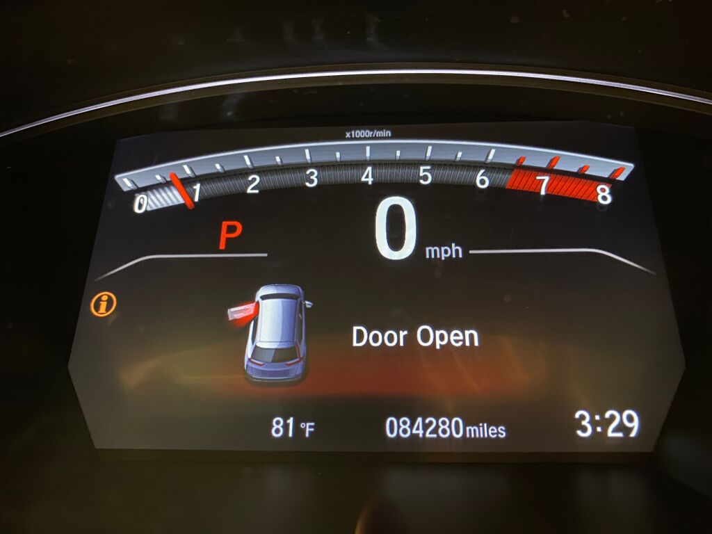 2018 Honda CR-V Touring Gunmetal Metallic at Rafferty Subaru