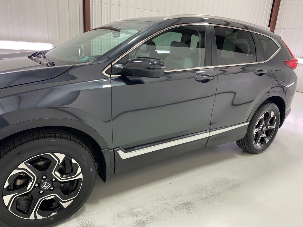 2018 Honda CR-V Touring Gunmetal Metallic at Rafferty Subaru