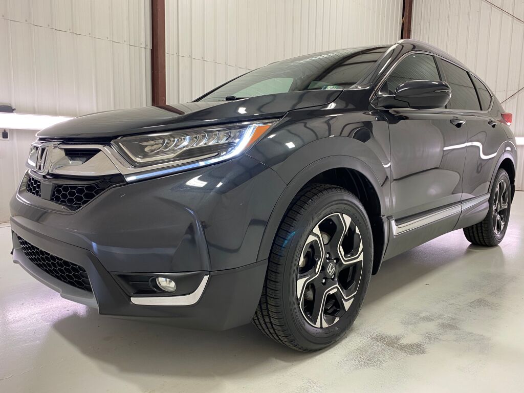 2018 Honda CR-V Touring Gunmetal Metallic at Rafferty Subaru