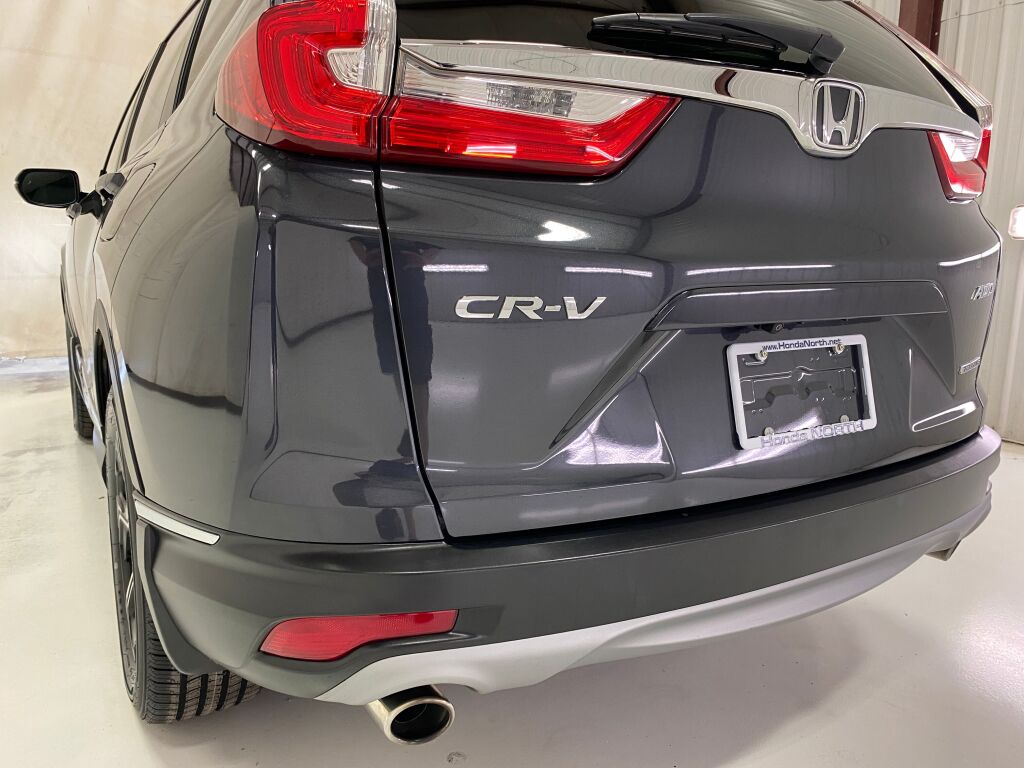 2018 Honda CR-V Touring Gunmetal Metallic at Rafferty Subaru