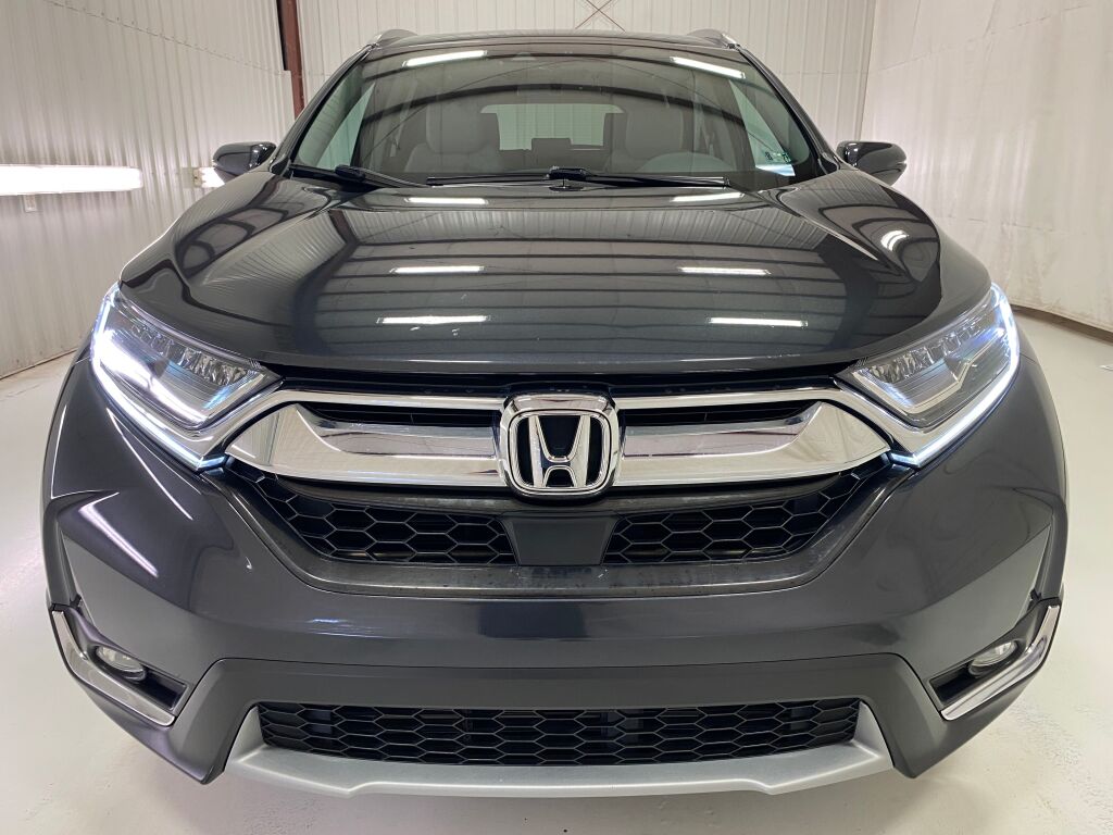 2018 Honda CR-V Touring Gunmetal Metallic at Rafferty Subaru