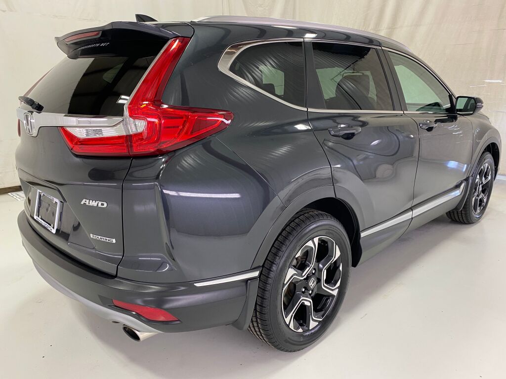 2018 Honda CR-V Touring Gunmetal Metallic at Rafferty Subaru