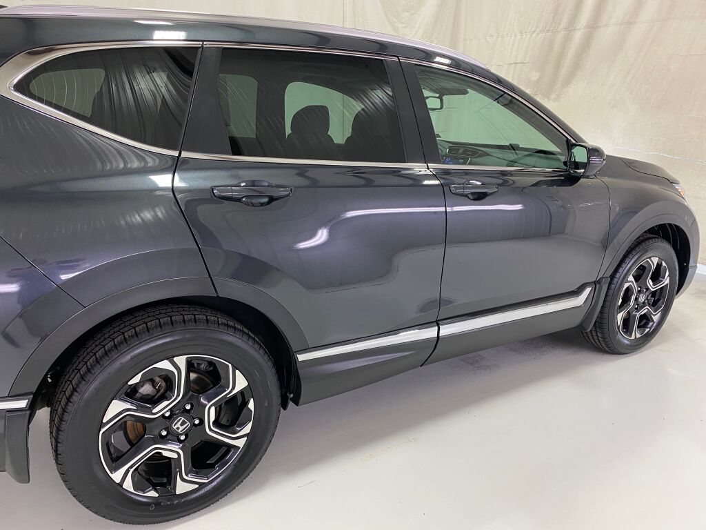 2018 Honda CR-V Touring Gunmetal Metallic at Rafferty Subaru