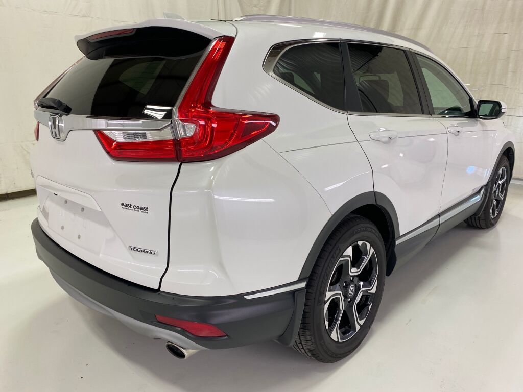 2019 Honda CR-V Touring White at Rafferty Subaru