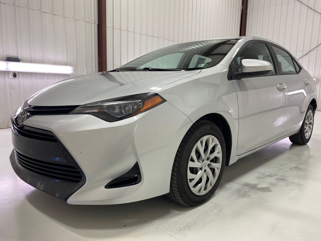 2018 Toyota Corolla LE Classic Silver Metallic at Bob Ruth Ford