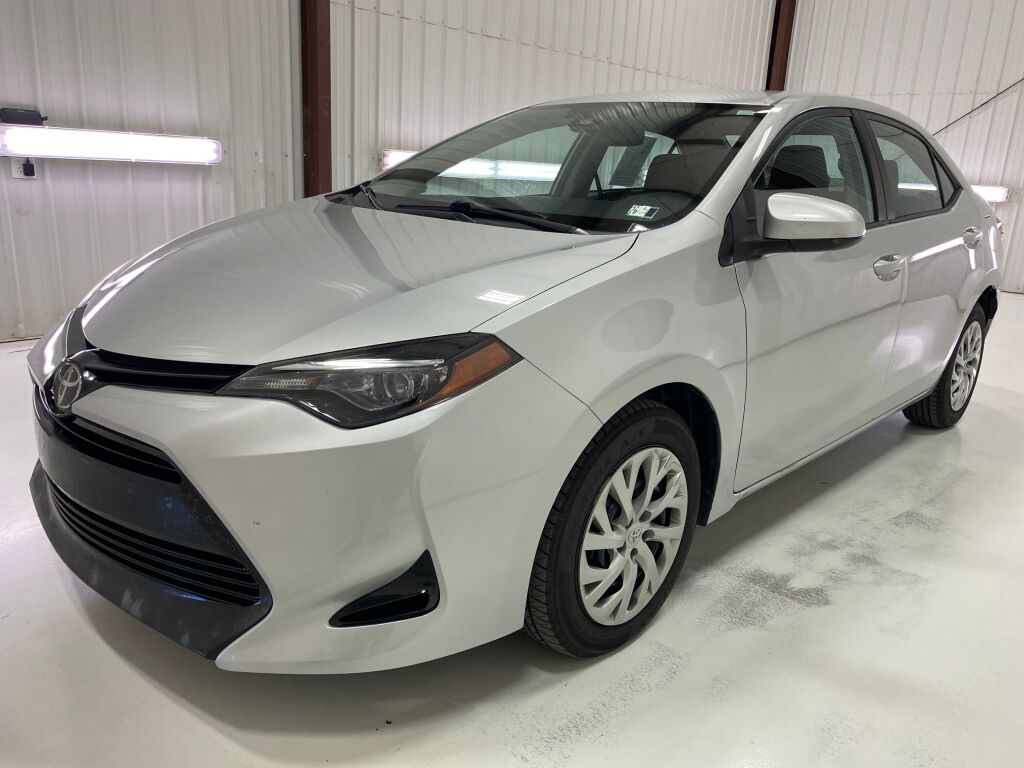 2018 Toyota Corolla LE Classic Silver Metallic at Bob Ruth Ford
