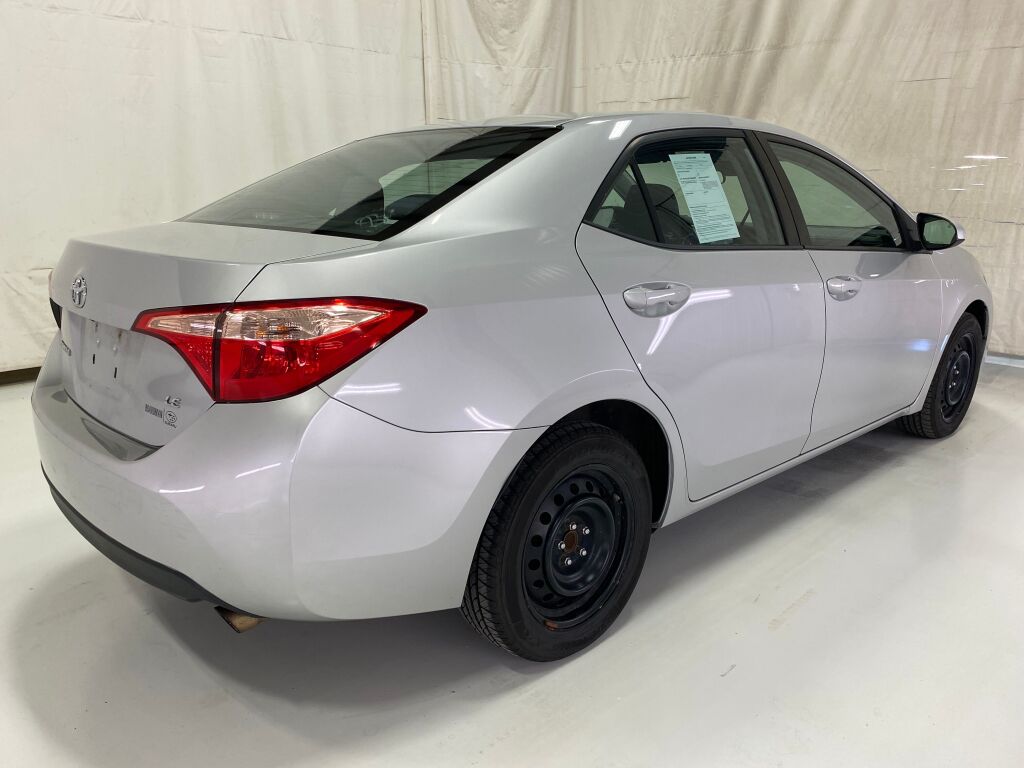 2018 Toyota Corolla LE Classic Silver Metallic at Bob Ruth Ford
