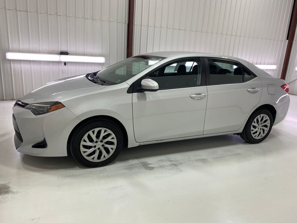 2018 Toyota Corolla LE Classic Silver Metallic at Bob Ruth Ford