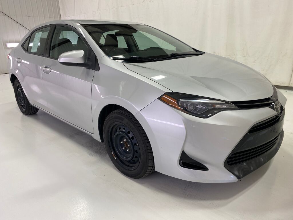 2018 Toyota Corolla LE Classic Silver Metallic at Bob Ruth Ford