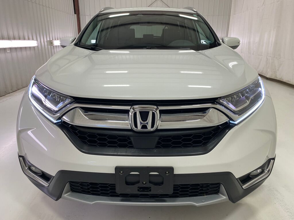 2019 Honda CR-V Touring White at Rafferty Subaru