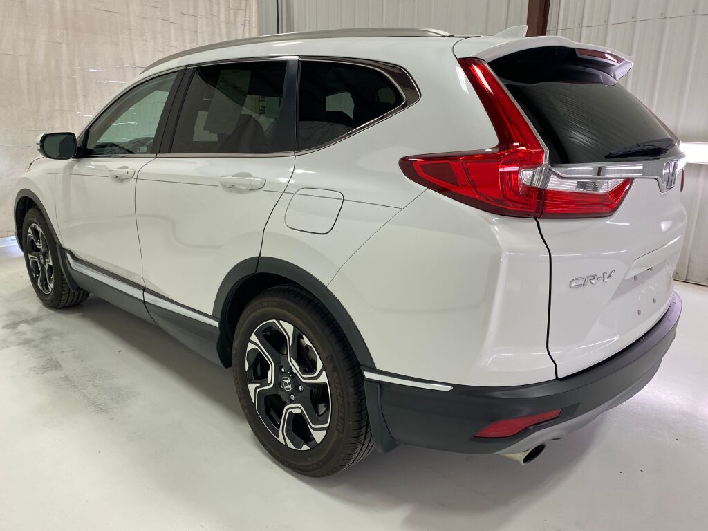 2019 Honda CR-V Touring White at Rafferty Subaru