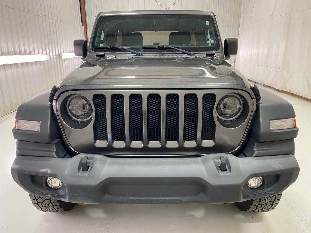 2018 Jeep Wrangler Unlimited Sport S Granite Crystal Metallic Clearcoat at Klick Lewis Buick Chevrolet