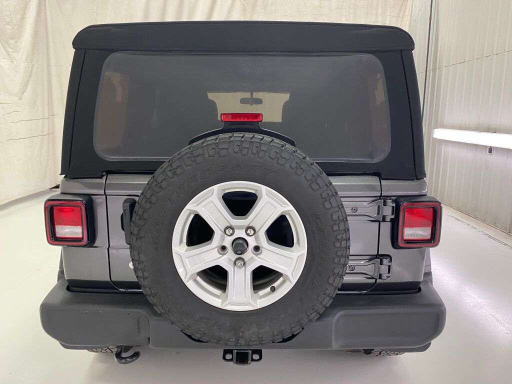 2018 Jeep Wrangler Unlimited Sport S Granite Crystal Metallic Clearcoat at Klick Lewis Buick Chevrolet
