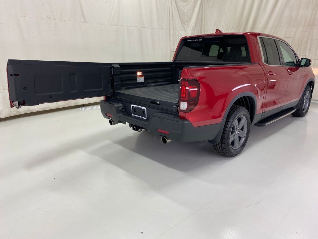 2023 Honda Ridgeline RTL Radiant Red Metallic II at Auto Express Mitsubishi