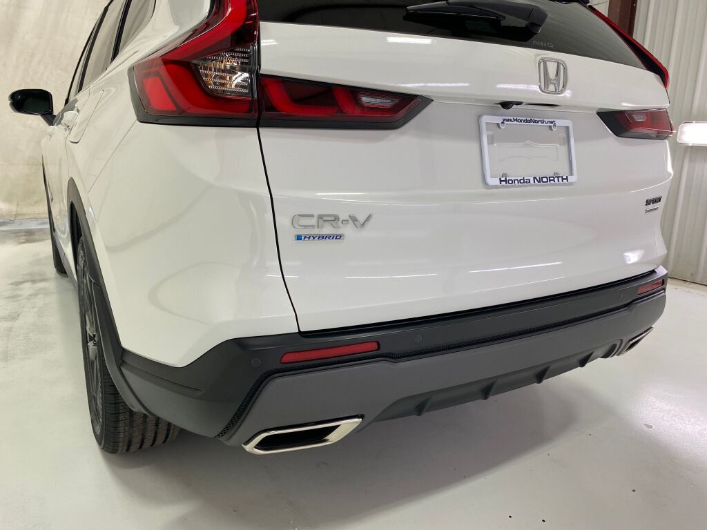 2024 Honda CR-V Hybrid Sport Touring Platinum White Pearl at Honda North