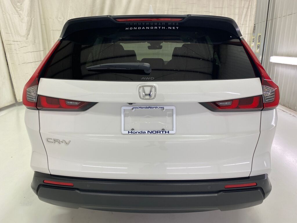 2025 Honda CR-V EX-L Platinum White Pearl at Spitzer Acura