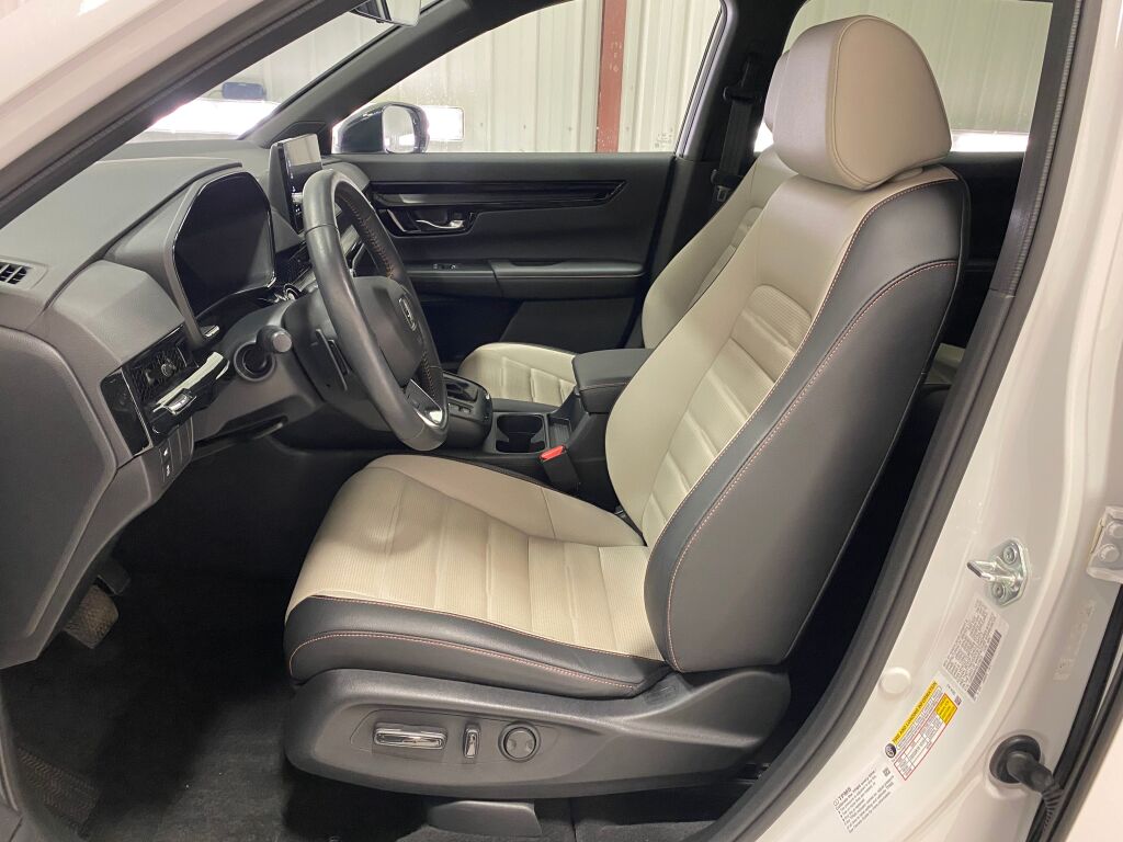 2024 Honda CR-V Hybrid Sport Touring Platinum White Pearl at Honda North