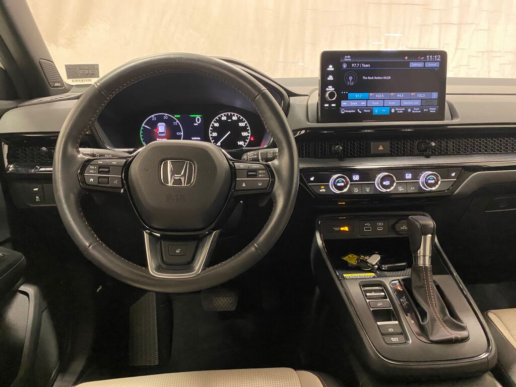 2024 Honda CR-V Hybrid Sport Touring Platinum White Pearl at Honda North