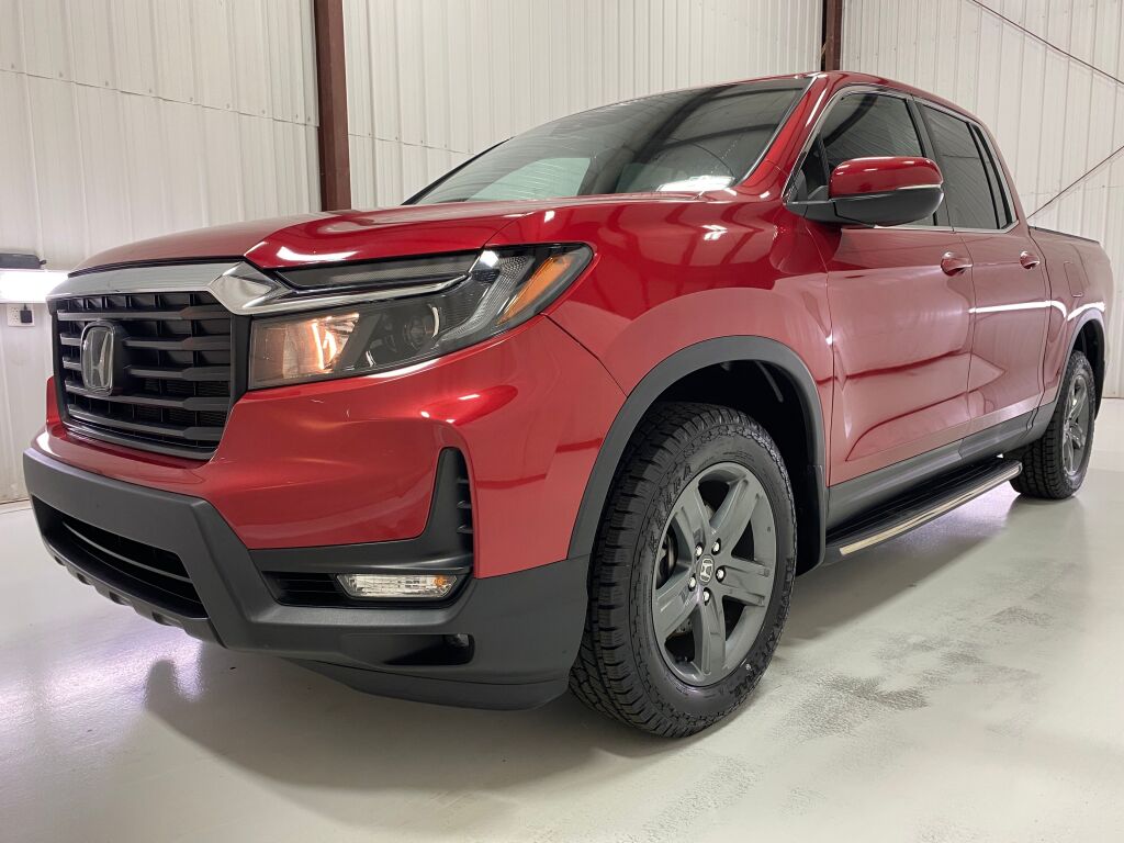 2023 Honda Ridgeline RTL Radiant Red Metallic II at Auto Express Mitsubishi