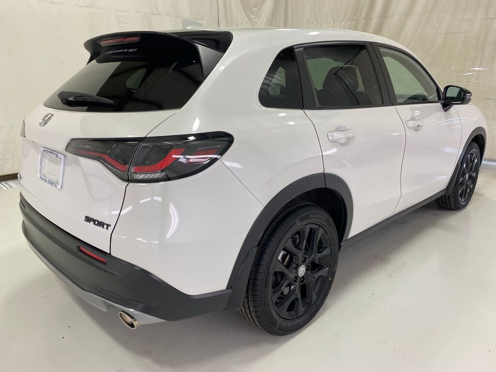 2025 Honda HR-V Sport Platinum White Pearl at Honda North