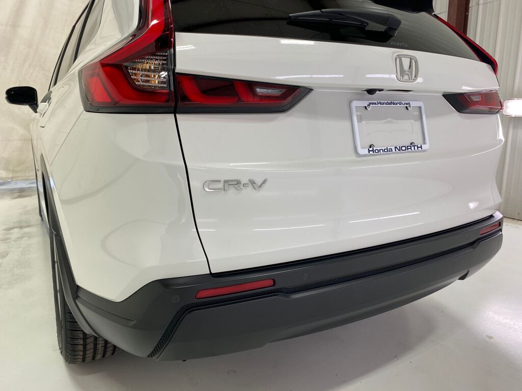 2025 Honda CR-V EX-L Platinum White Pearl at Spitzer Acura