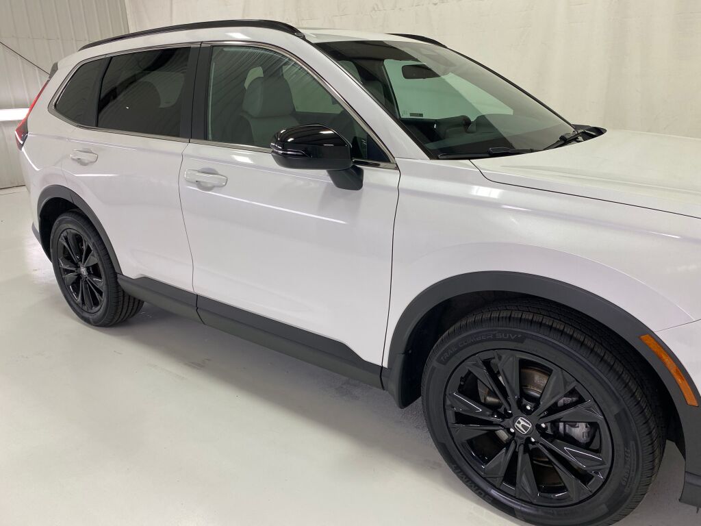 2024 Honda CR-V Hybrid Sport Touring Platinum White Pearl at Honda North
