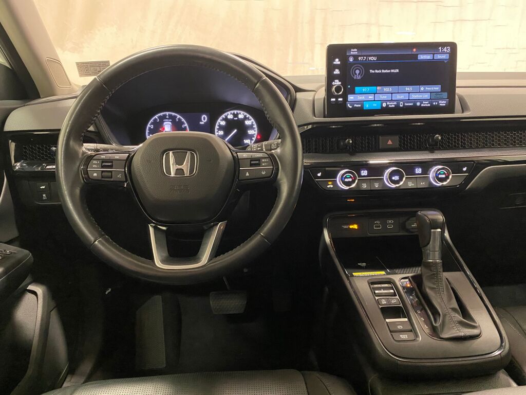 2025 Honda CR-V EX-L Platinum White Pearl at Spitzer Acura