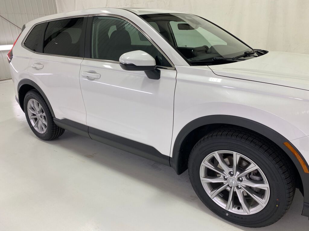 2025 Honda CR-V EX-L Platinum White Pearl at Spitzer Acura