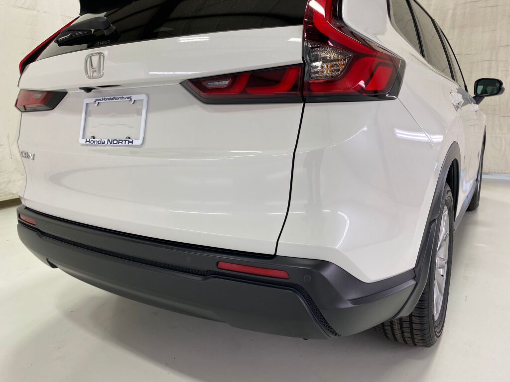 2025 Honda CR-V EX-L Platinum White Pearl at Spitzer Acura