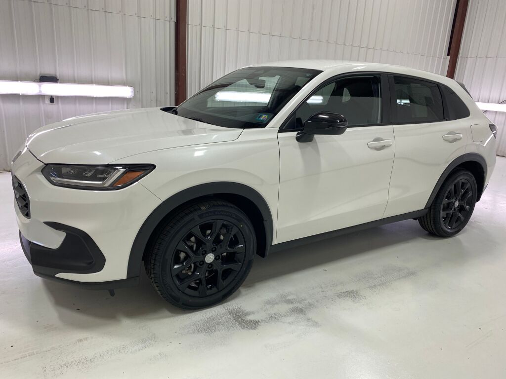 2025 Honda HR-V Sport Platinum White Pearl at Honda North
