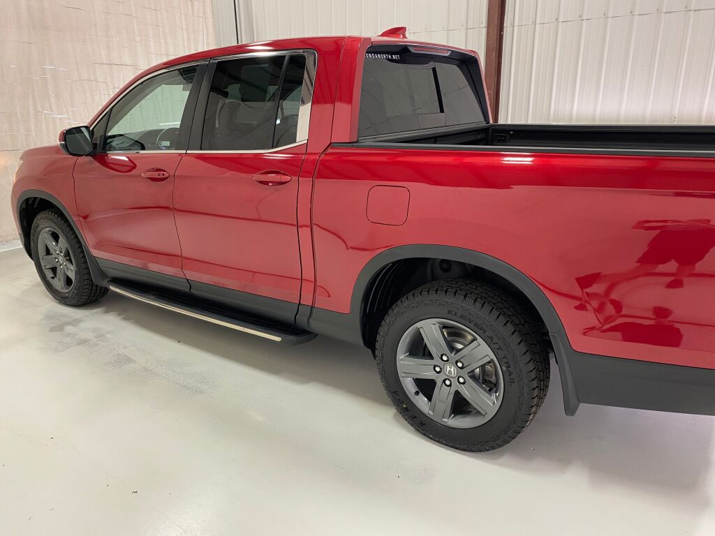 2023 Honda Ridgeline RTL Radiant Red Metallic II at Auto Express Mitsubishi