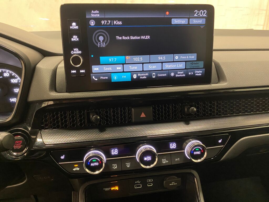 2025 Honda CR-V EX-L Platinum White Pearl at Spitzer Acura