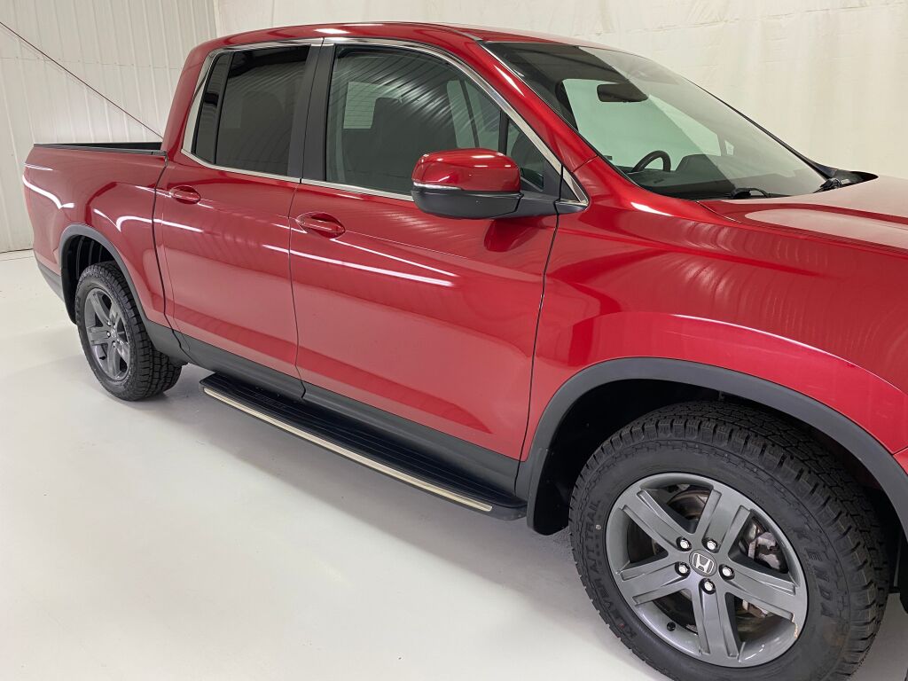 2023 Honda Ridgeline RTL Radiant Red Metallic II at Auto Express Mitsubishi
