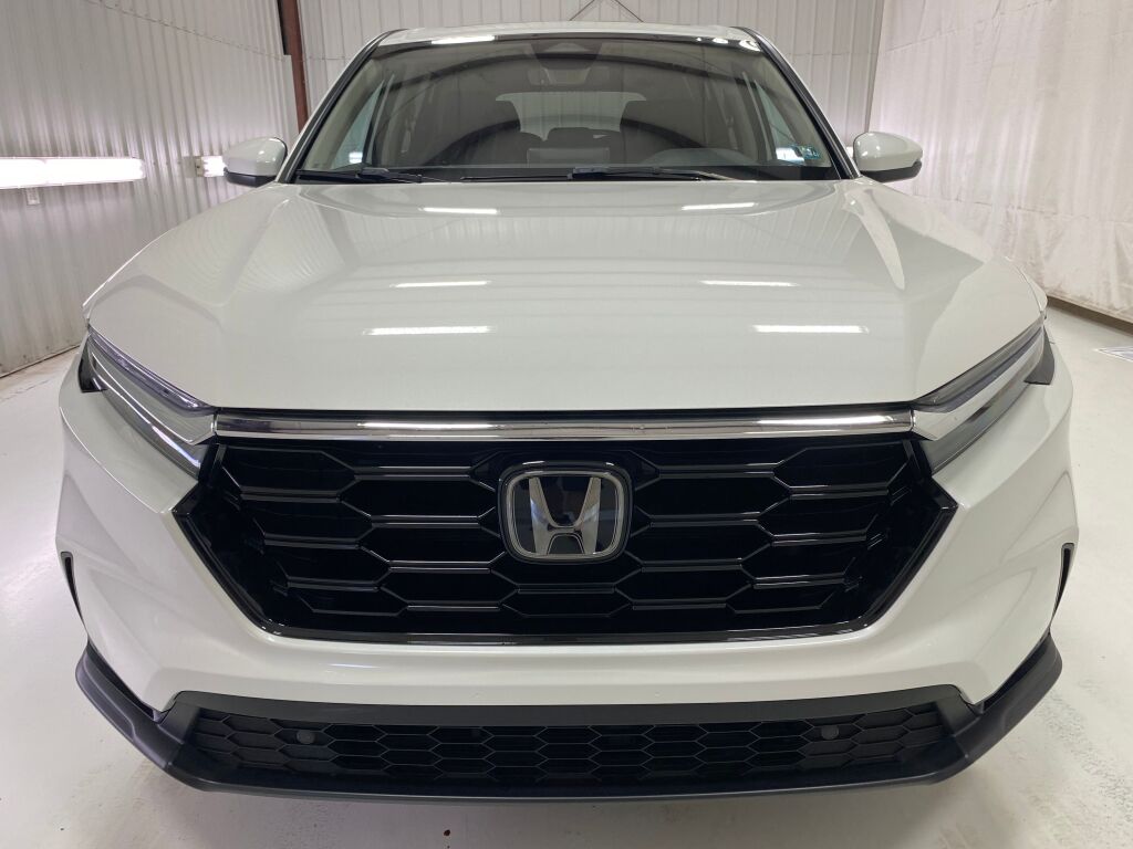 2025 Honda CR-V EX-L Platinum White Pearl at Spitzer Acura