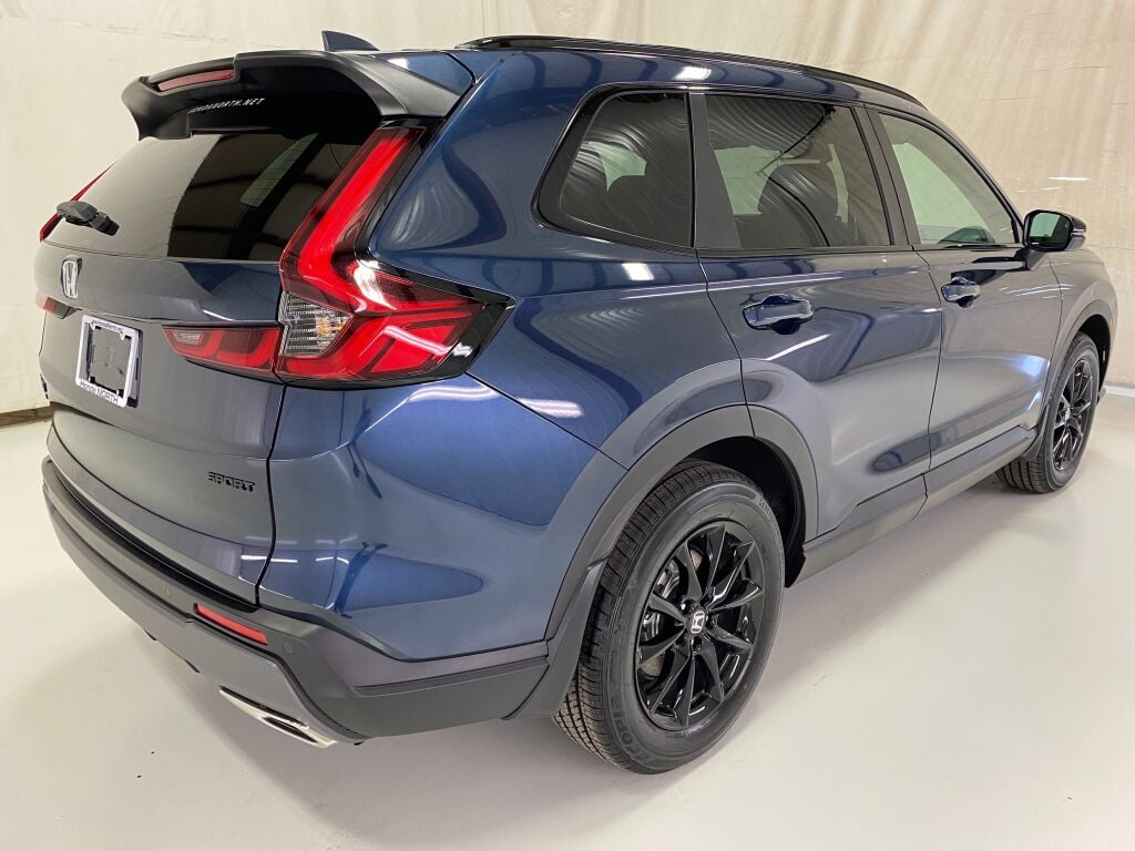 2026 Honda CR-V Hybrid Sport-L CANYON RIVER BLUE at Altoona Honda