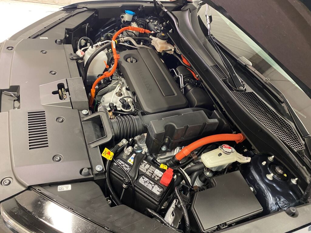 2026 Honda CR-V Hybrid Sport-L CANYON RIVER BLUE at Altoona Honda