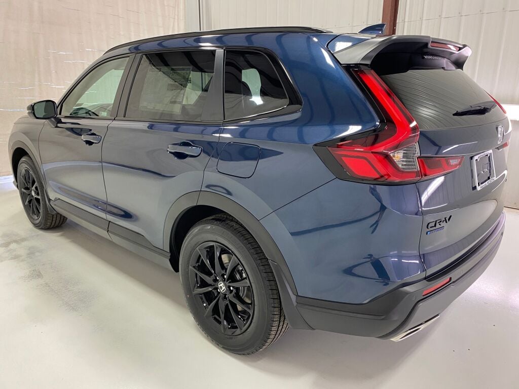 2026 Honda CR-V Hybrid Sport-L CANYON RIVER BLUE at Altoona Honda