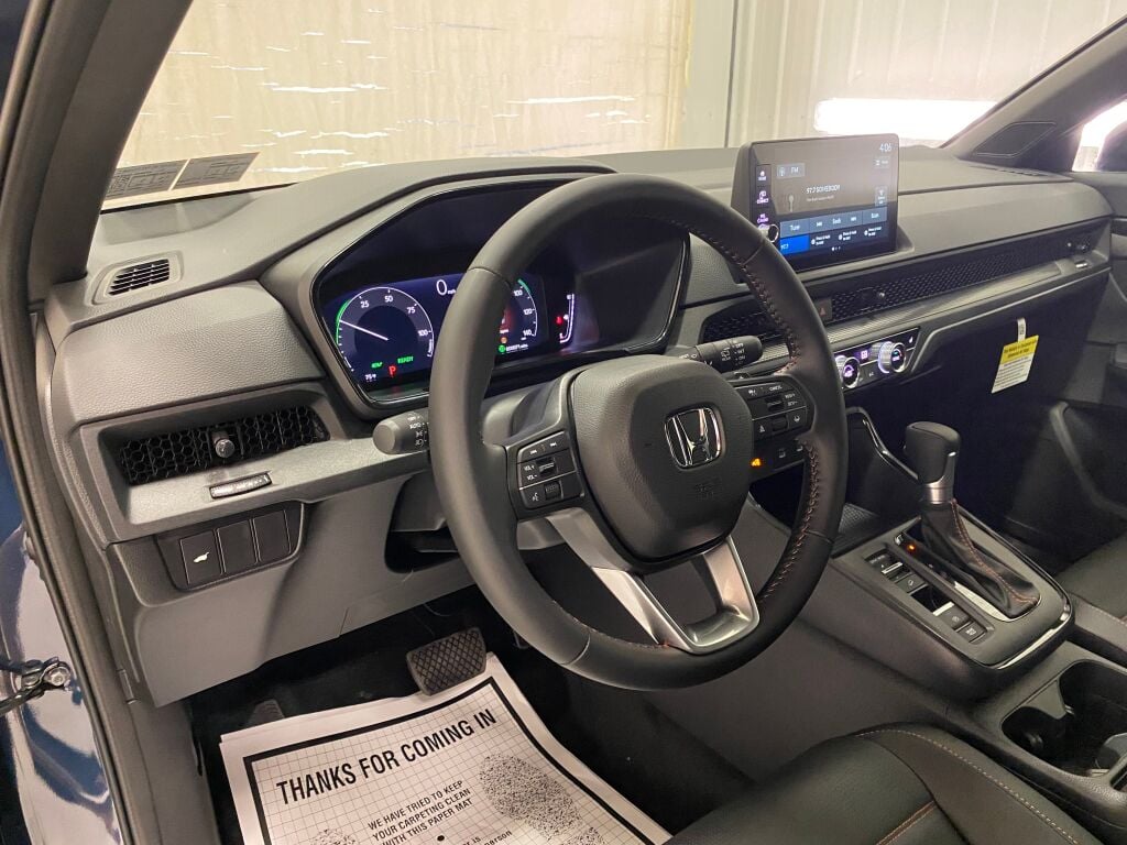 2026 Honda CR-V Hybrid Sport-L CANYON RIVER BLUE at Altoona Honda