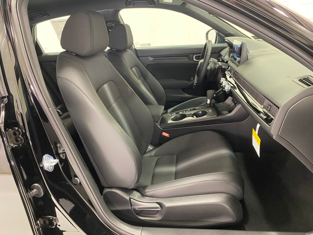2026 Honda Civic Sedan Sport CRYSTAL BLACK PEARL at Delaney Chevrolet Buick