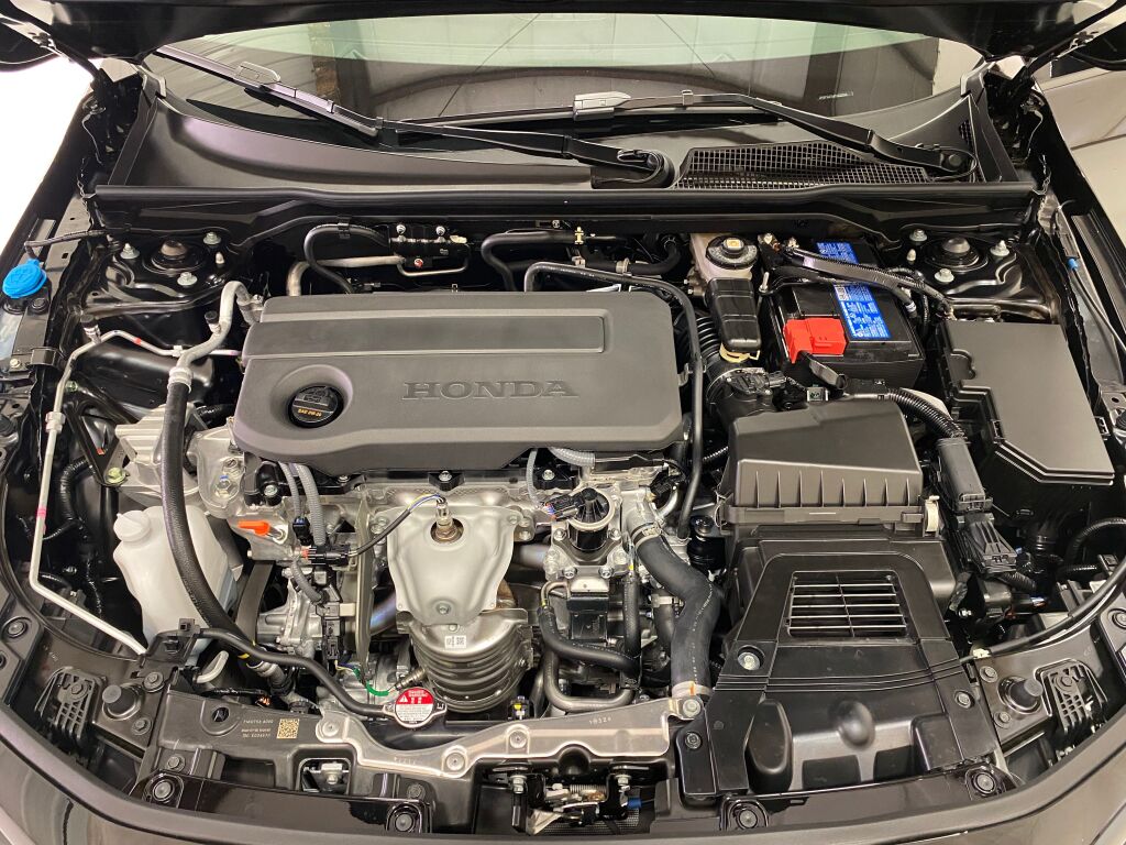 2026 Honda Civic Sedan Sport CRYSTAL BLACK PEARL at Delaney Chevrolet Buick